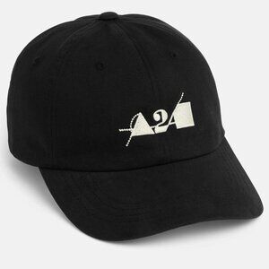 A24 The Brutalist Bauhaus Logo Hat Cap Black NWT